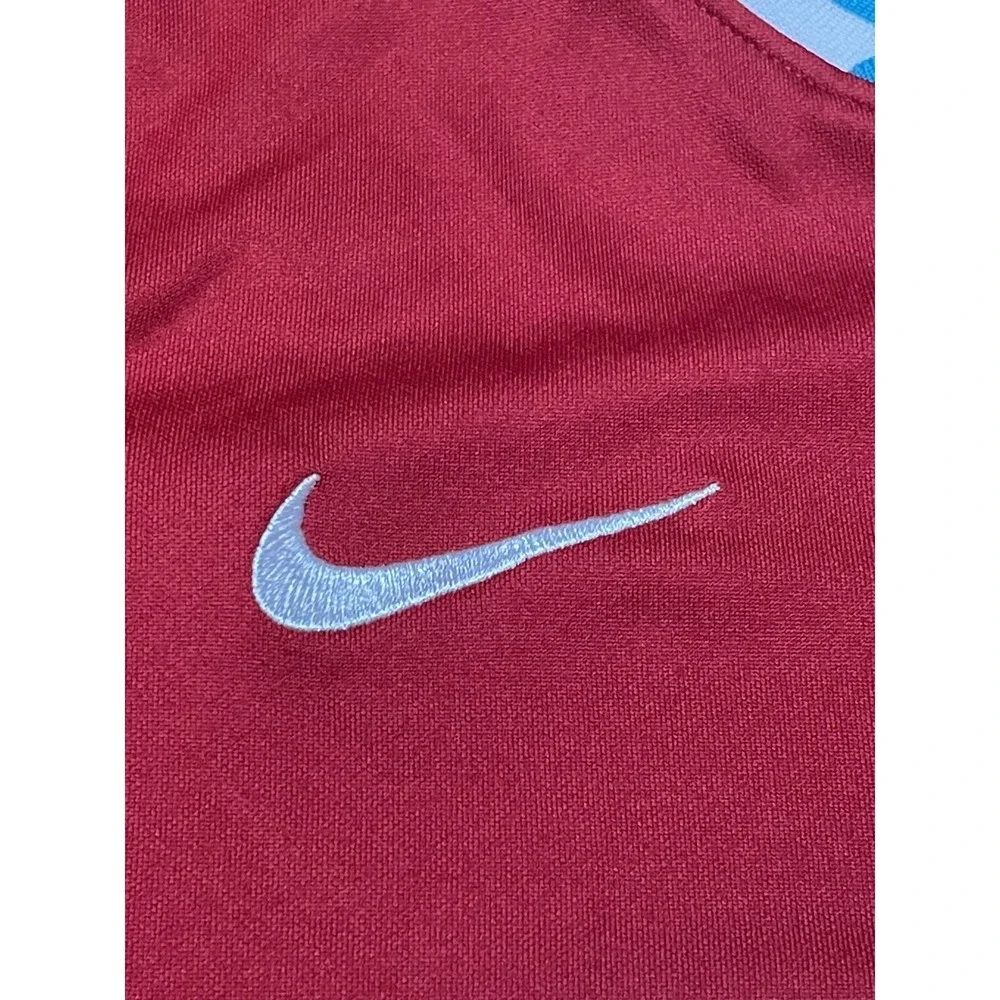 LFC Standard Chartered Liverpool Home Football Jersey Nike Soccer Youth L * Read